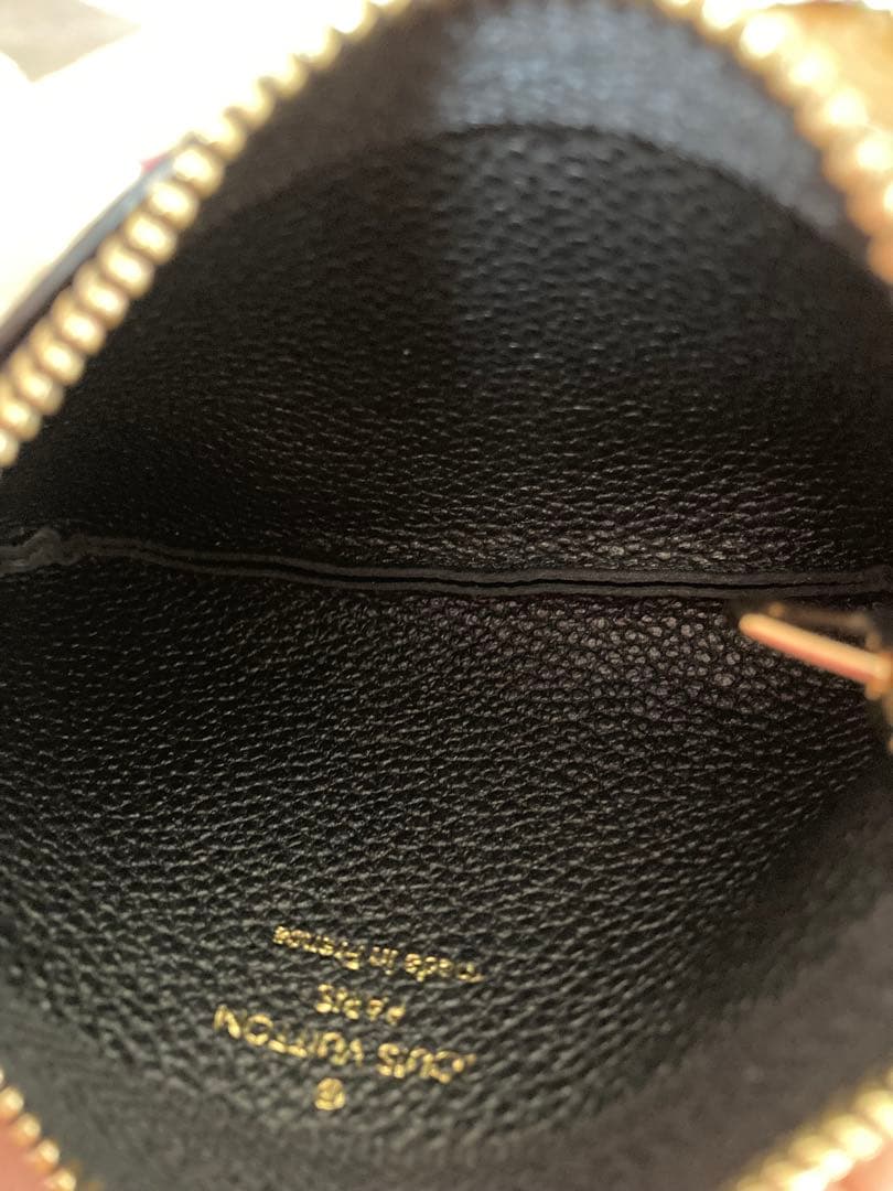 LOUIS VUITTON レザーキーケース モノグラム ポシェット・クレ