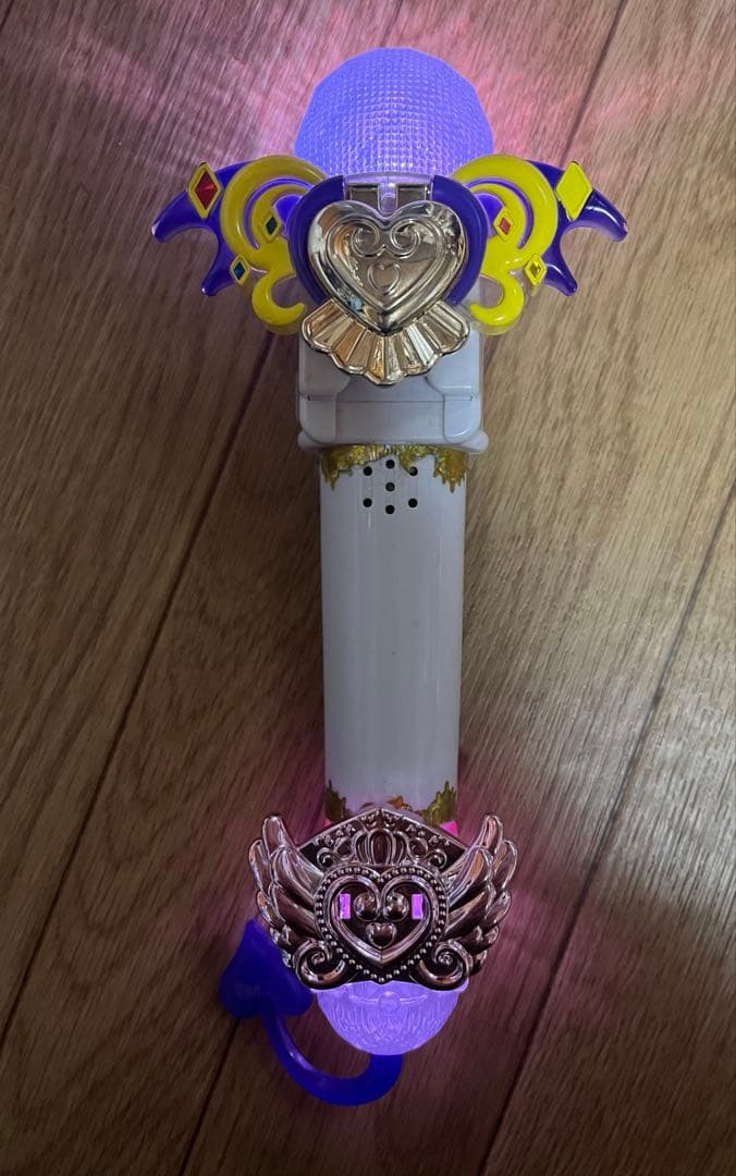 た*キ様 プリパラ サイリウムジュエルマイク ＋ジュエル大量セット　他パーツ付き