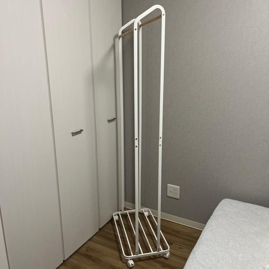 tower 山崎実業　コート ハンガーラック キャスター付き