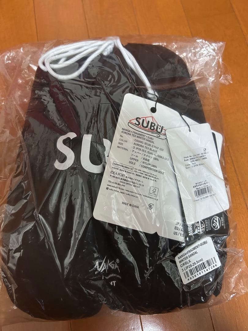 24FW NANGA × FRAGMENT × SUBUサイズ3