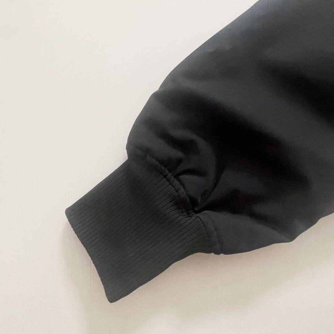 美品 antiqua アンティカ ブラック 中綿 ロングコート 冬