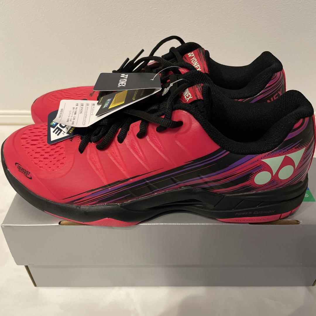 【即日発送】YONEX テニスシューズ　27.5 パワークッション　エアラス