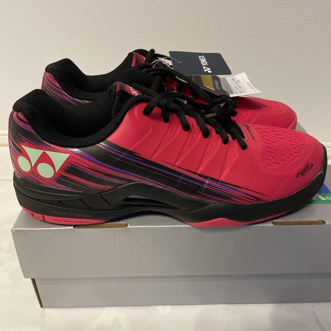 【即日発送】YONEX テニスシューズ　27.5 パワークッション　エアラス