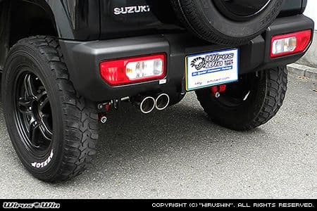 スズキ ジムニー JB64 JB74用 　ウィルズウィンマフラー 左出し