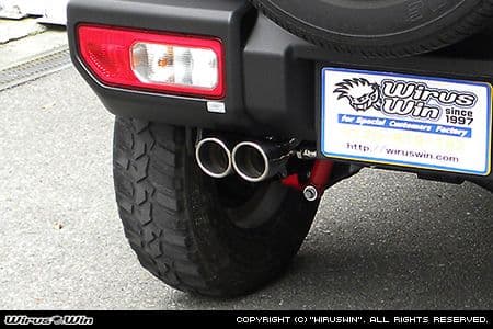 スズキ ジムニー JB64 JB74用 　ウィルズウィンマフラー 左出し