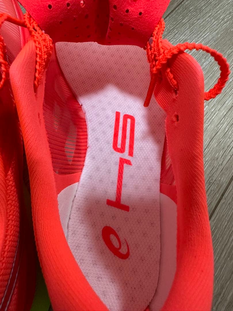 アシックス s4 26.5cm フラッシュオレンジ