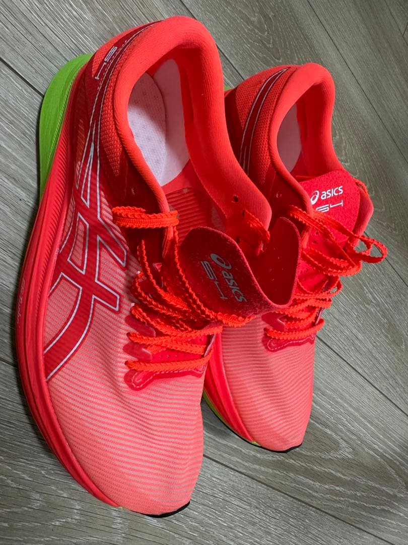 アシックス s4 26.5cm フラッシュオレンジ