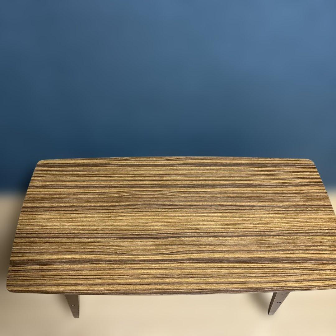 値下げ)カリモク60 サイドテーブル（ウォールナット メラミン）