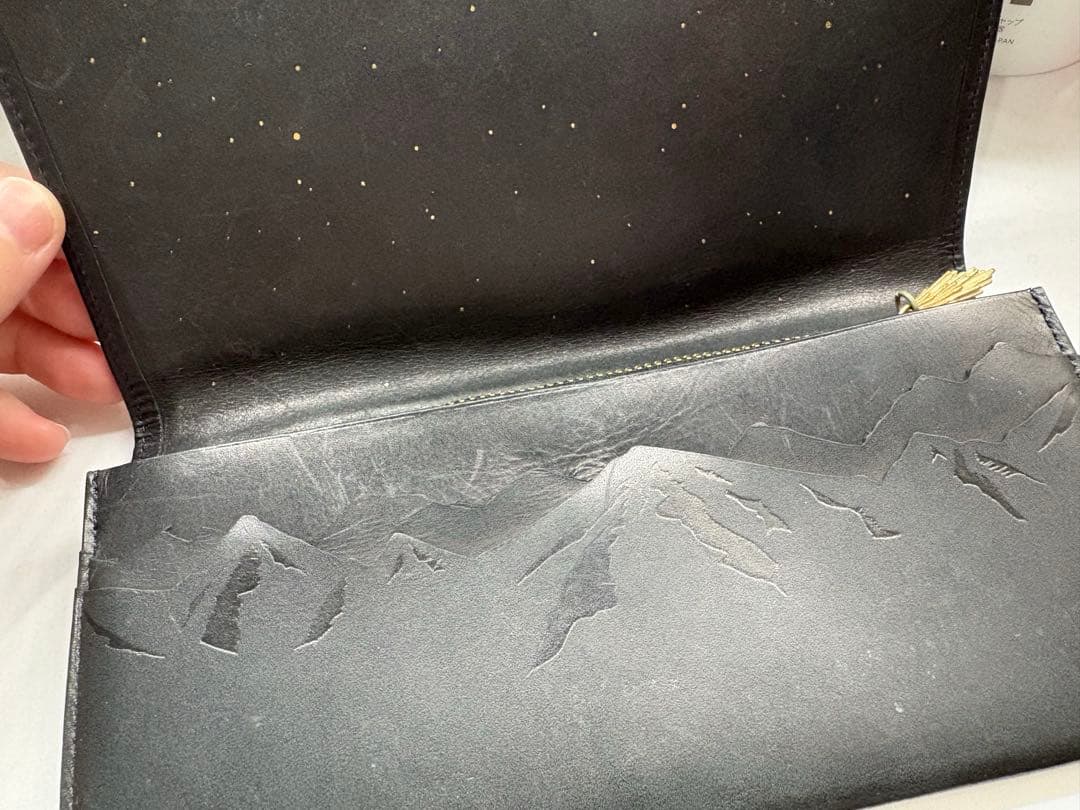 HIRAMEKI. アートヌメレザー≪彗星≫｜長財布【アルプス】