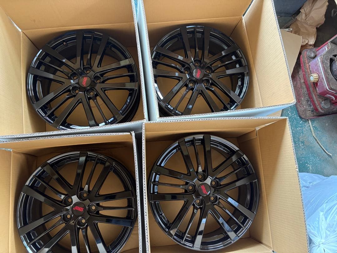 クロストレックstiアルミホイールセット 18インチ 7J SG217FN020