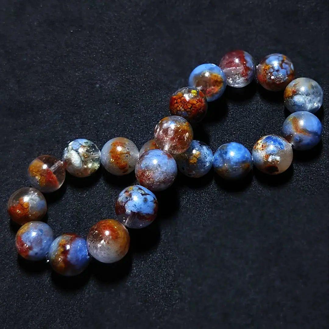 ★(デベン！)スフェルリティックデュモルチェライトinQ 10ミリ珠ブレス