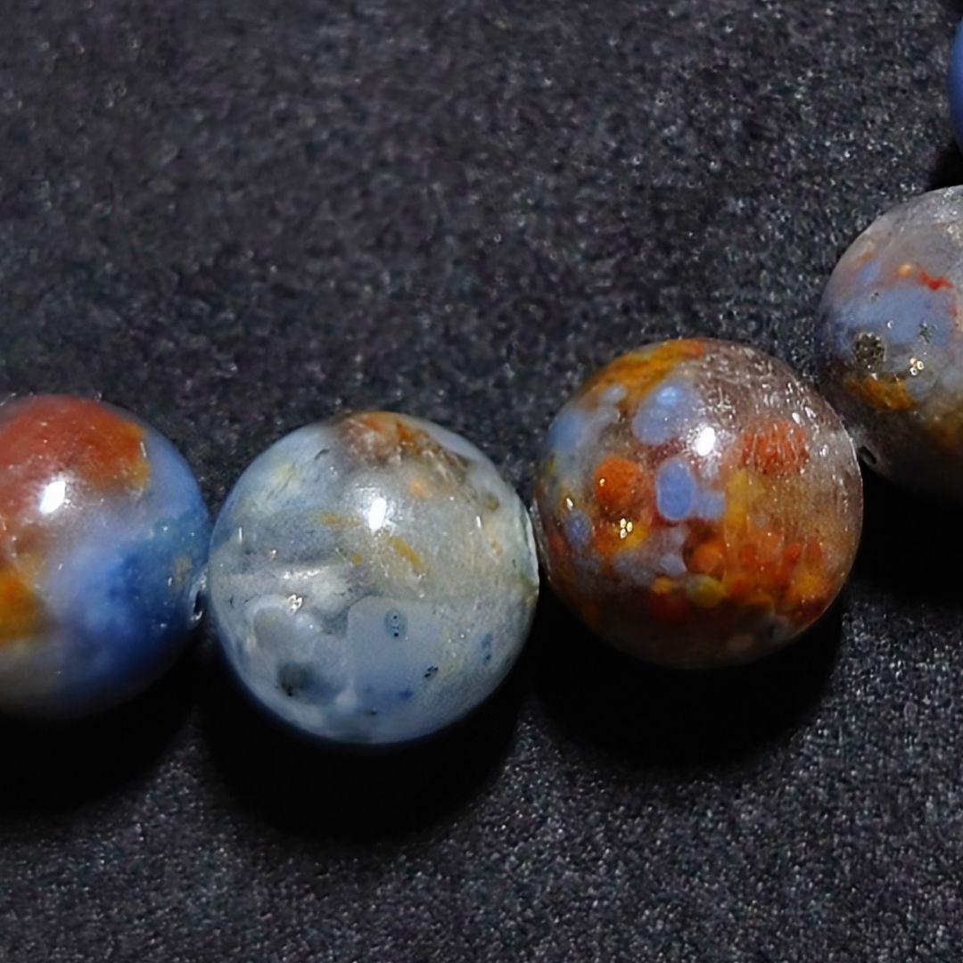 ★(デベン！)スフェルリティックデュモルチェライトinQ 10ミリ珠ブレス