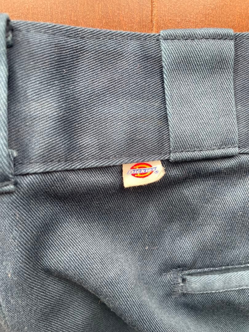 ディッキーズ　80s チビタグ　ネイビー