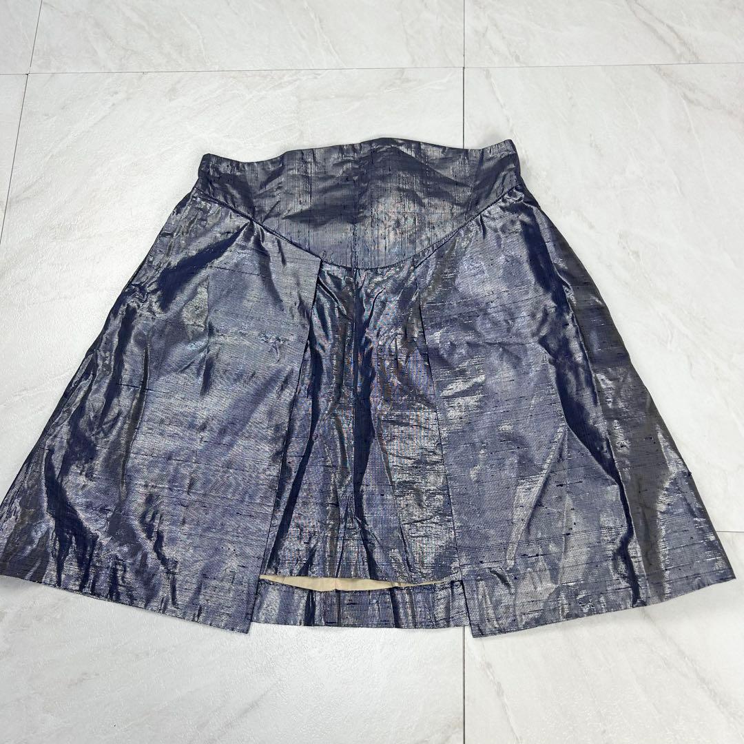 極美品 ヴィヴィアン ウエストウッド 変形 セットアップ メタリック 光沢感