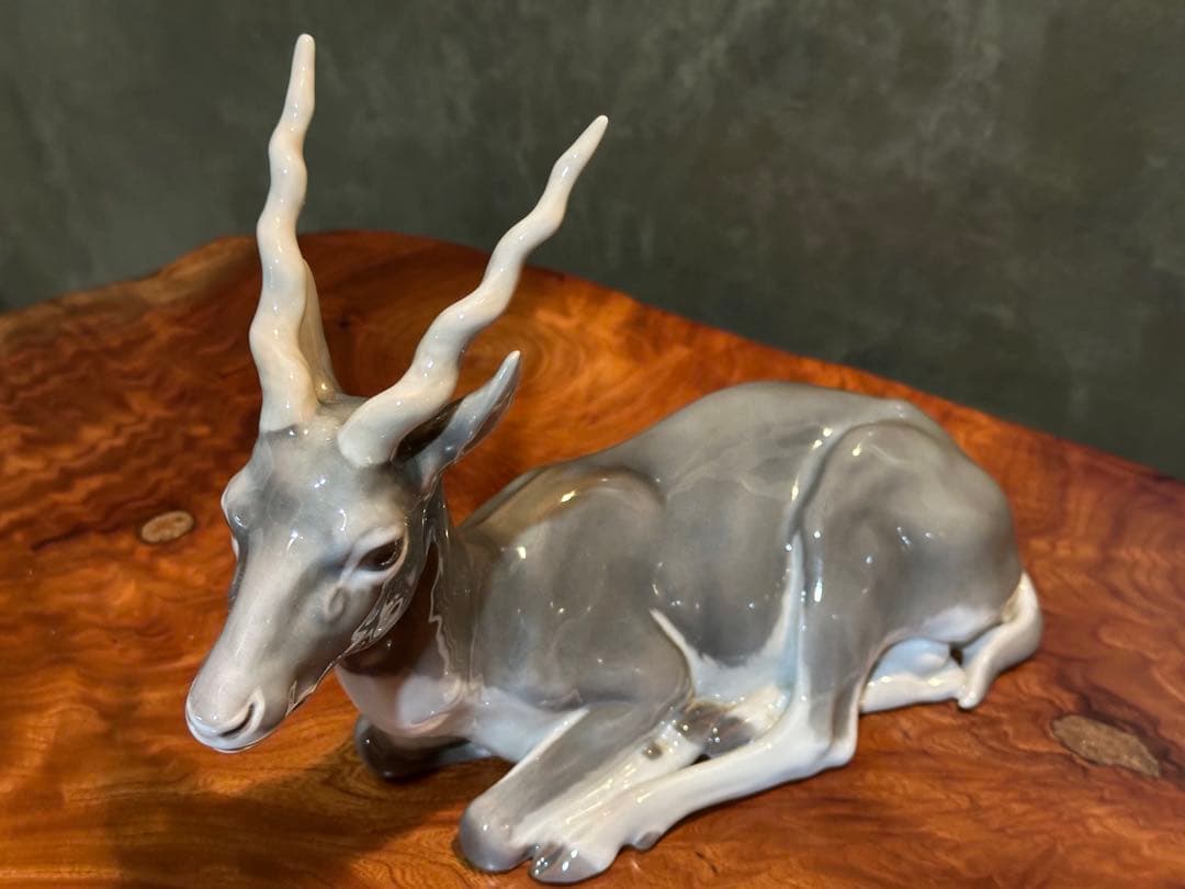 アンテロープ　陶器置物　最終価格