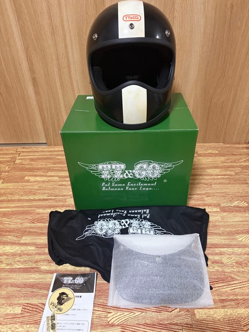 TT&CO Club Harley コラボ トゥーカッター ヘルメット 美品