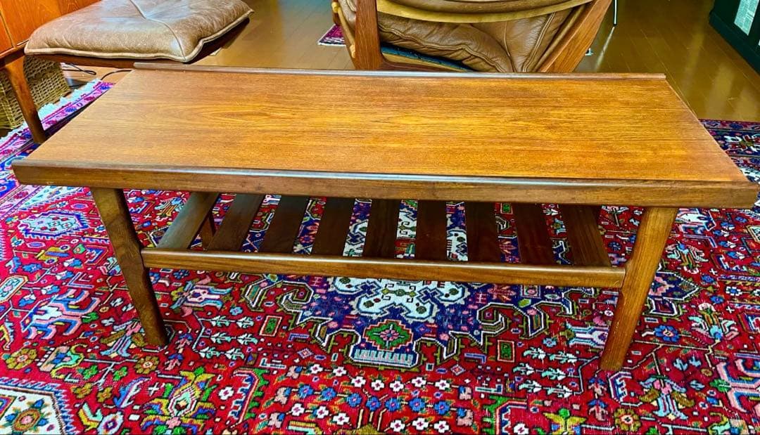 限定値下げしました　ヴィンテージコーヒーテーブル　イギリス製　チーク材