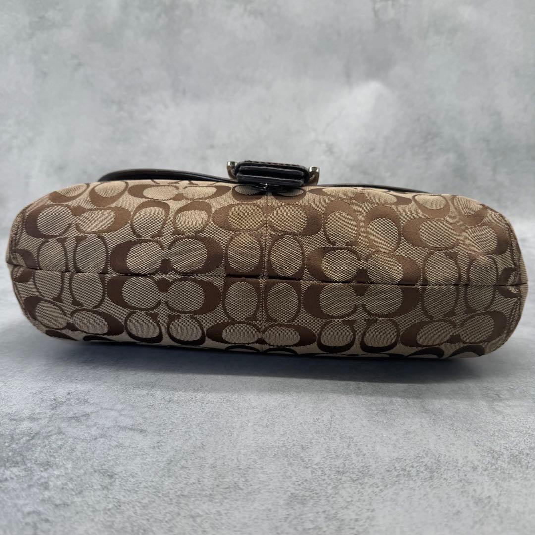 COACH コーチ ワンショルダーバッグ キャンバス ソーホー 肩掛け ブラウン