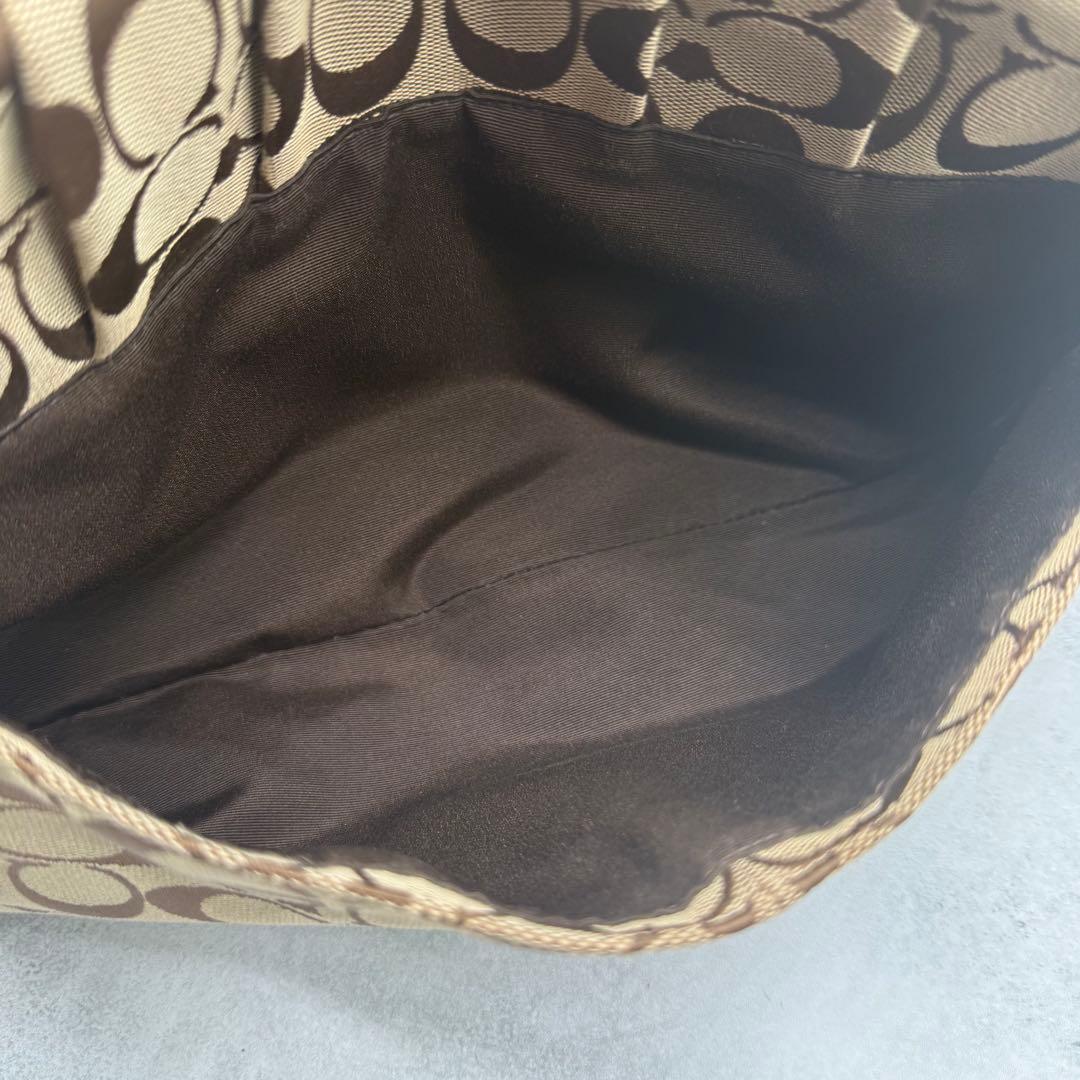 COACH コーチ ワンショルダーバッグ キャンバス ソーホー 肩掛け ブラウン