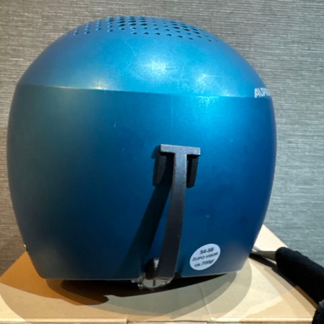 アルピナ　スキーヘルメット　シールド付 ジュニア54-58