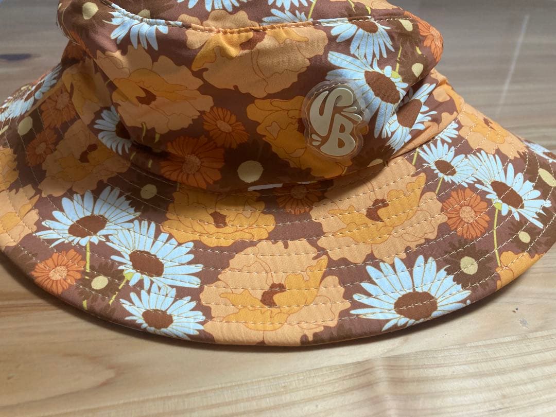 花柄サーフハット