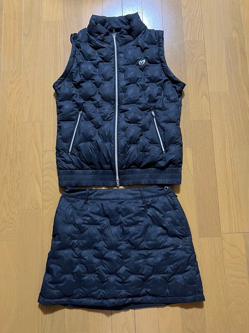 【美品】マスターバニー ダウンジャケット スカート セット 2way サイズ1