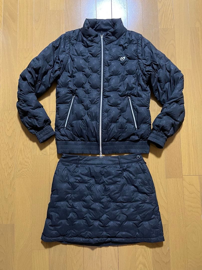 【美品】マスターバニー ダウンジャケット スカート セット 2way サイズ1