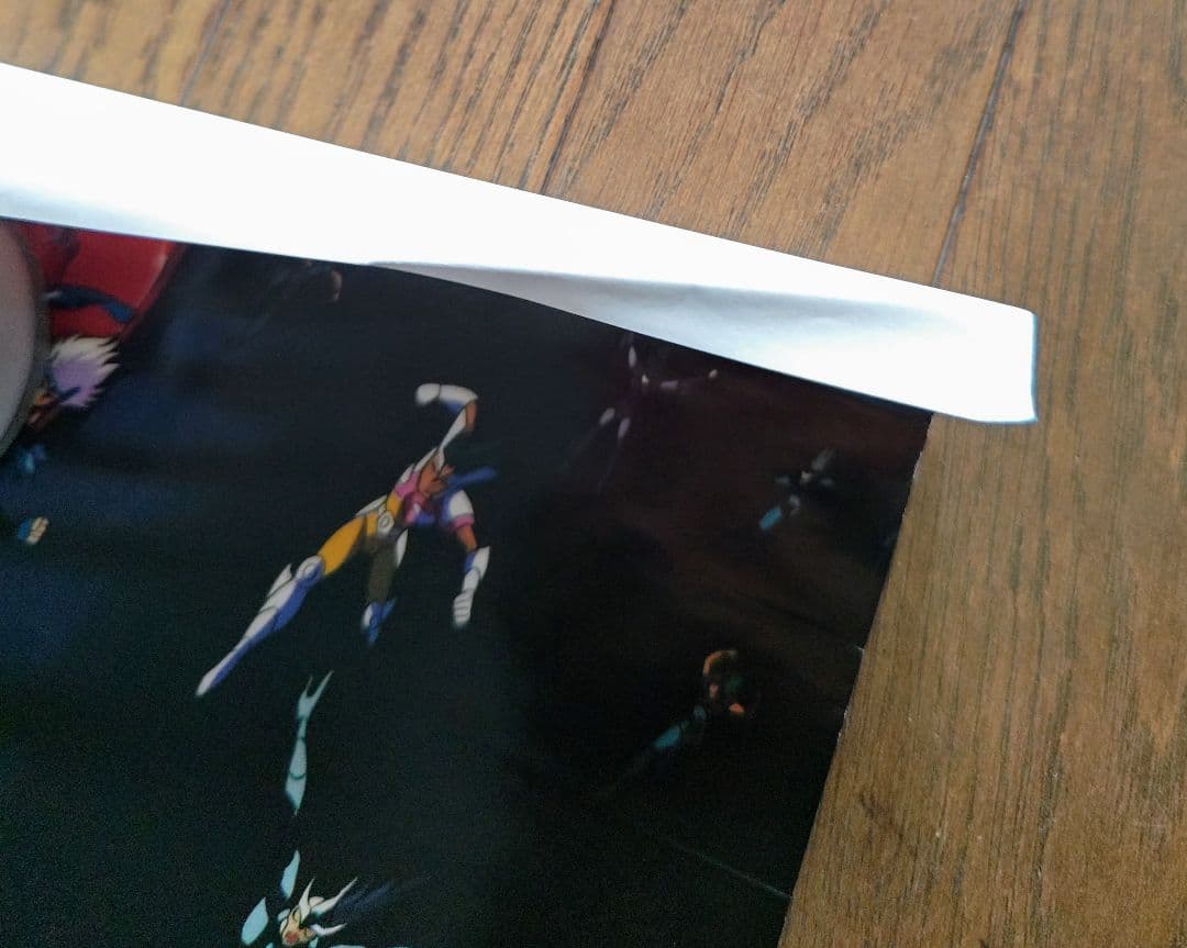 希少品 聖闘士星矢 非売品 B2ポスター 未使用品