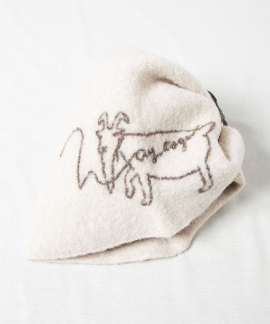 Piece de Lucile 帽子 バスクニットチューリップ レディース