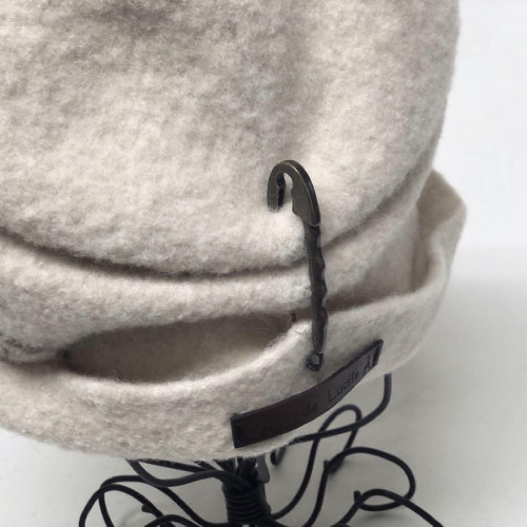Piece de Lucile 帽子 バスクニットチューリップ レディース