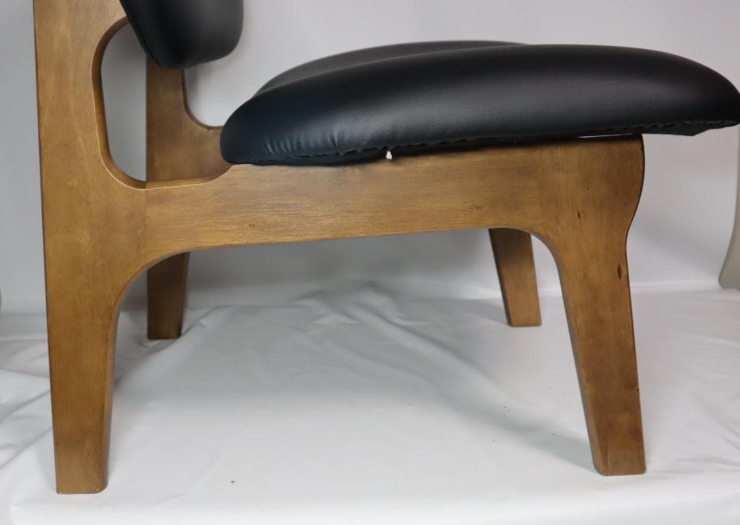 ニトリ　Nシールドリラックスワイド　ブラック 合成皮革　中古美品