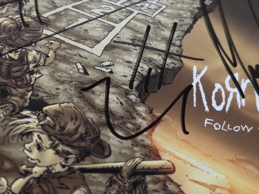 レア　Korn サイン　限定CD コーン Follow the Leader