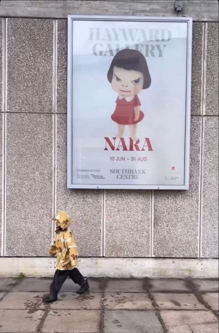 【ラスト1枚】奈良美智海外ポスター① 50×70 Yoshitomo Nara