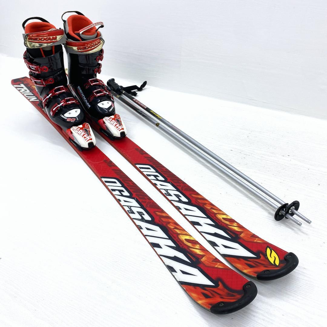 OGASAKA TRIUN S オガサカ スキー セット 165cm 27.5