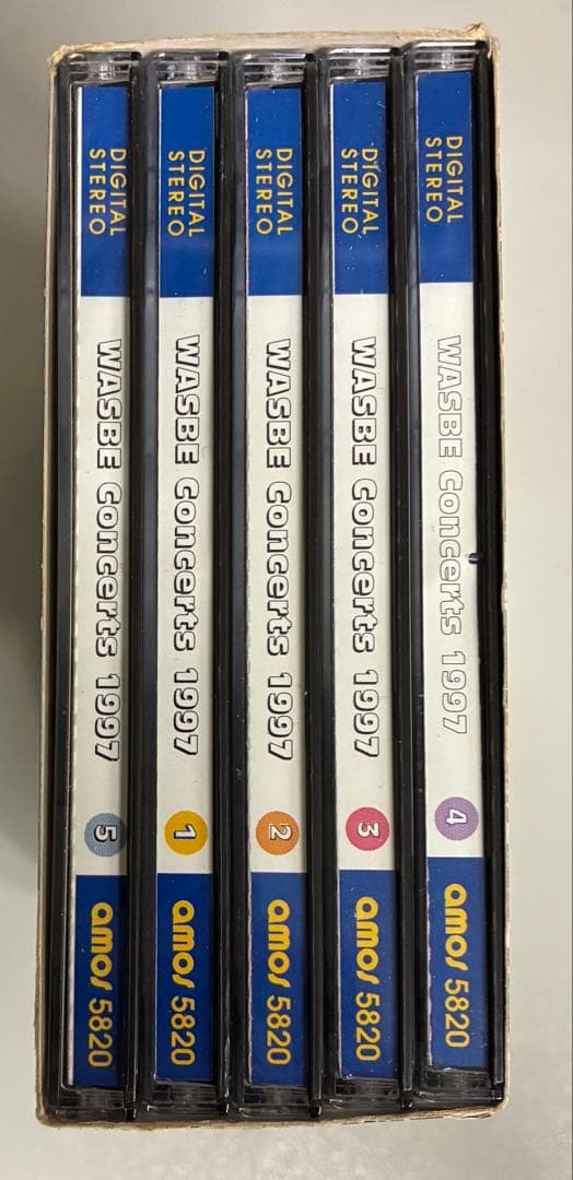 10枚組CD『WASBE CONCERTS 1997 第8回世界吹奏楽大会ライブ