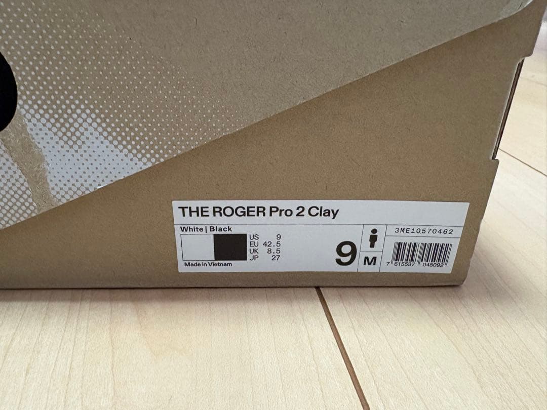 シューズ(男性用) On the ROGER PRO 2Clay 27.0 cm