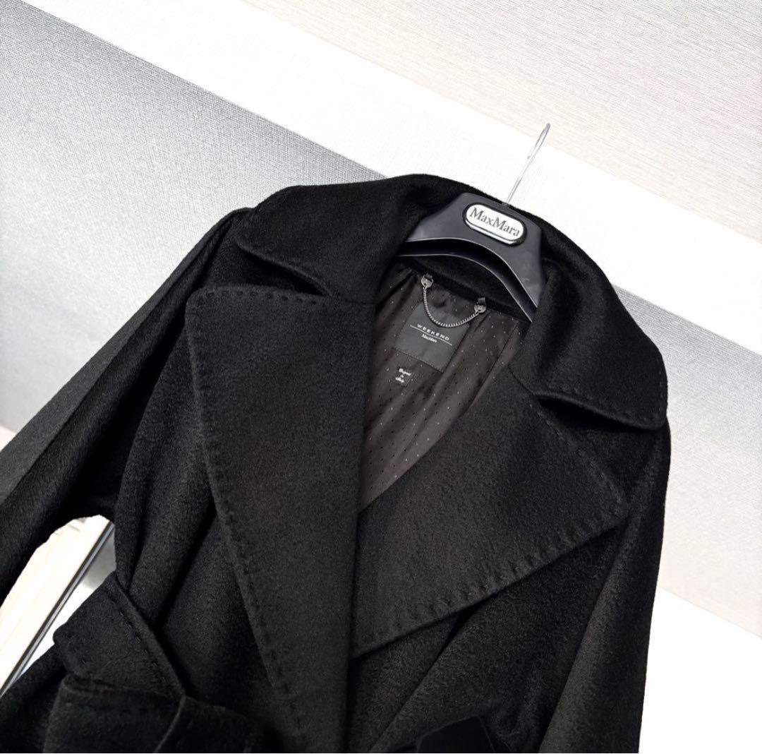 新品同様‼️マックスマーラ 艶感美しい カシミヤコート