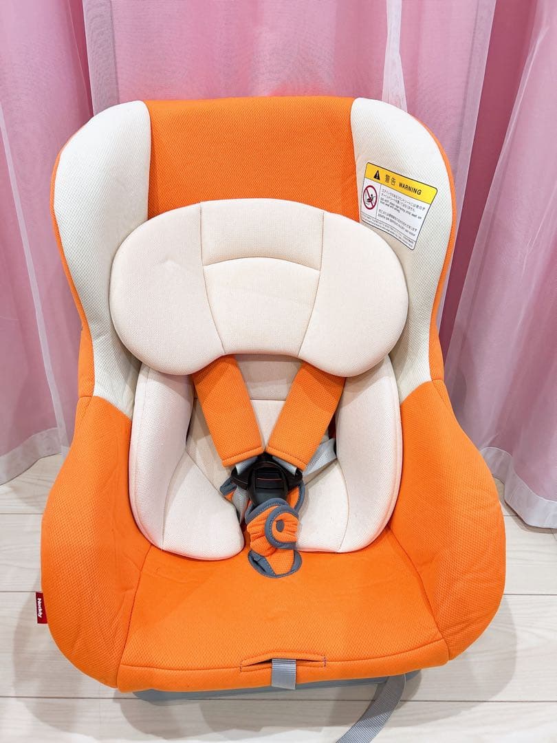 レア　LEAMAN リーマン　ネディ　LYF-375 オレンジ　チャイルドシート