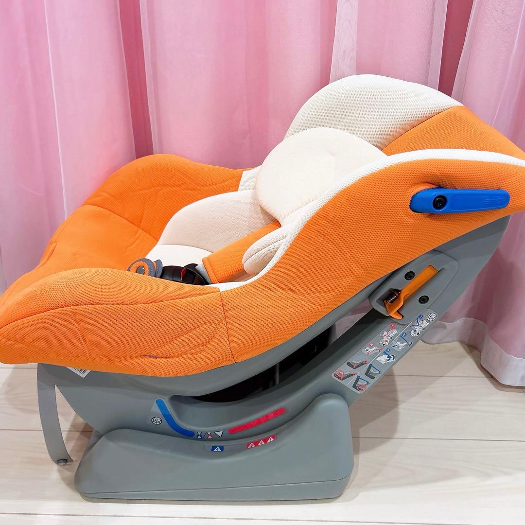 レア　LEAMAN リーマン　ネディ　LYF-375 オレンジ　チャイルドシート