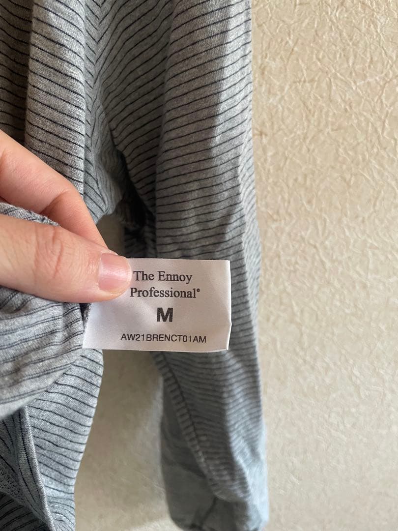 The Ennoy Professional L/S BORDER Tシャツ M