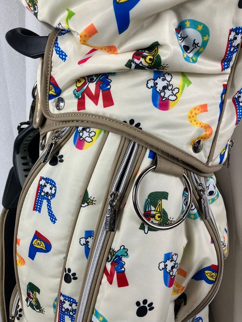 良品　エムユースポーツM・U SPORTS キャディバッグ　ミエコウエサコ