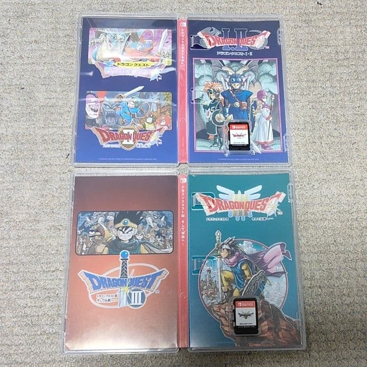 【年末年始用まとめ売り】ドラゴンクエストI・II & III セット
