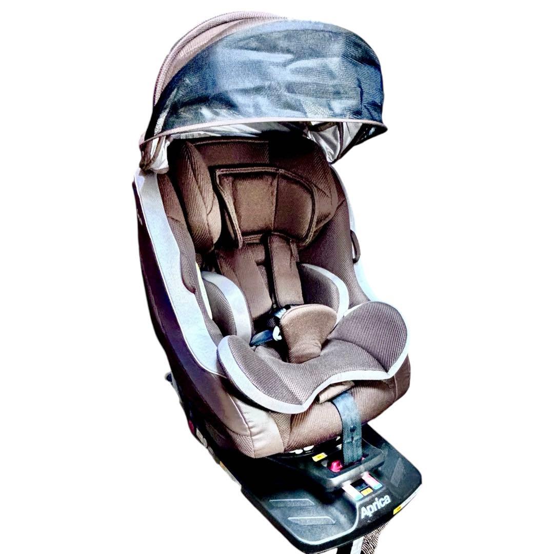 超美品 Aprica クルリラ ISOFIX 回転式 新生児対応 ちかまん