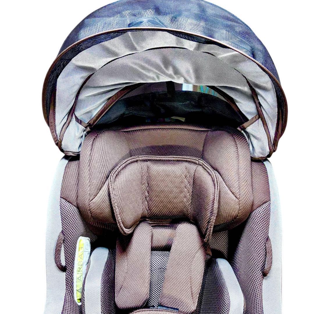 超美品 Aprica クルリラ ISOFIX 回転式 新生児対応 ちかまん
