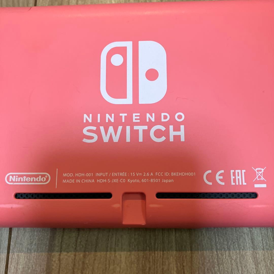 【値下げ】Nintendo Switch Lite ピンク 本体と充電器