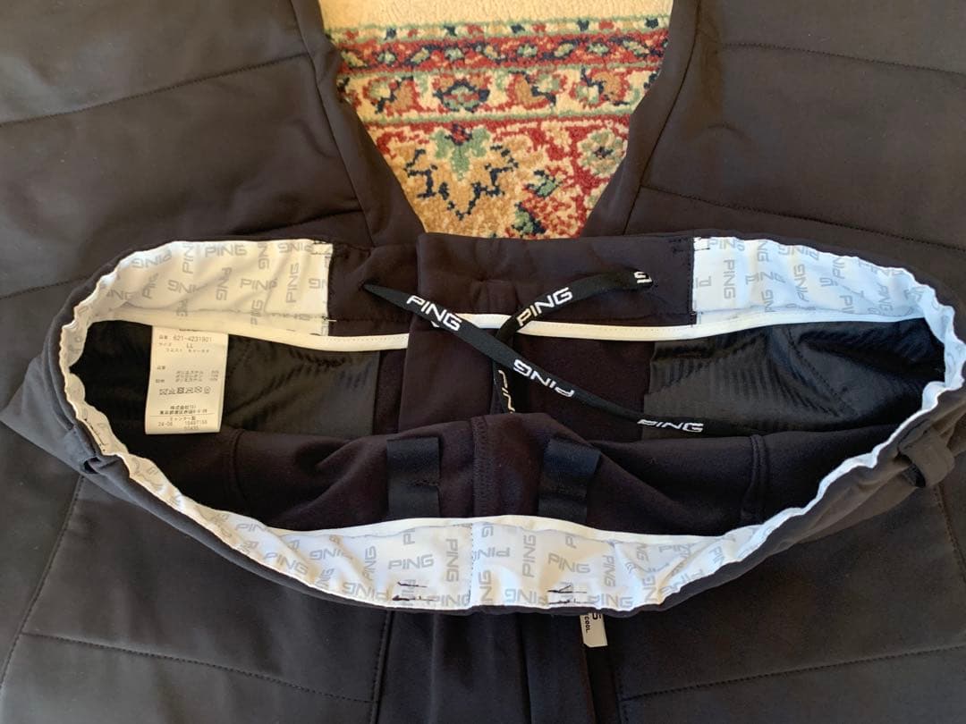 新品未使用PING ゴルフエアーフレイクジョガーパンツLL