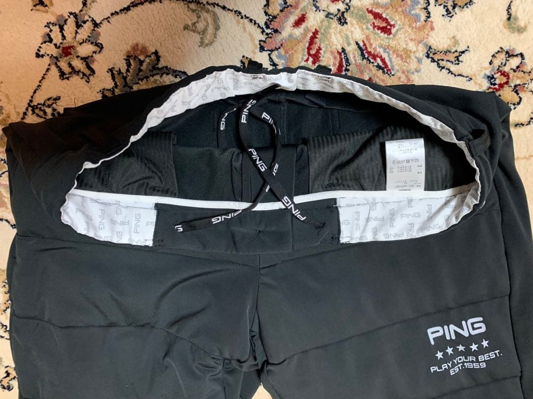 新品未使用PING ゴルフエアーフレイクジョガーパンツLL