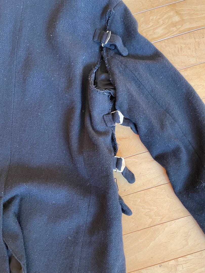 コムデギャルソン黒 テーラードジャケット