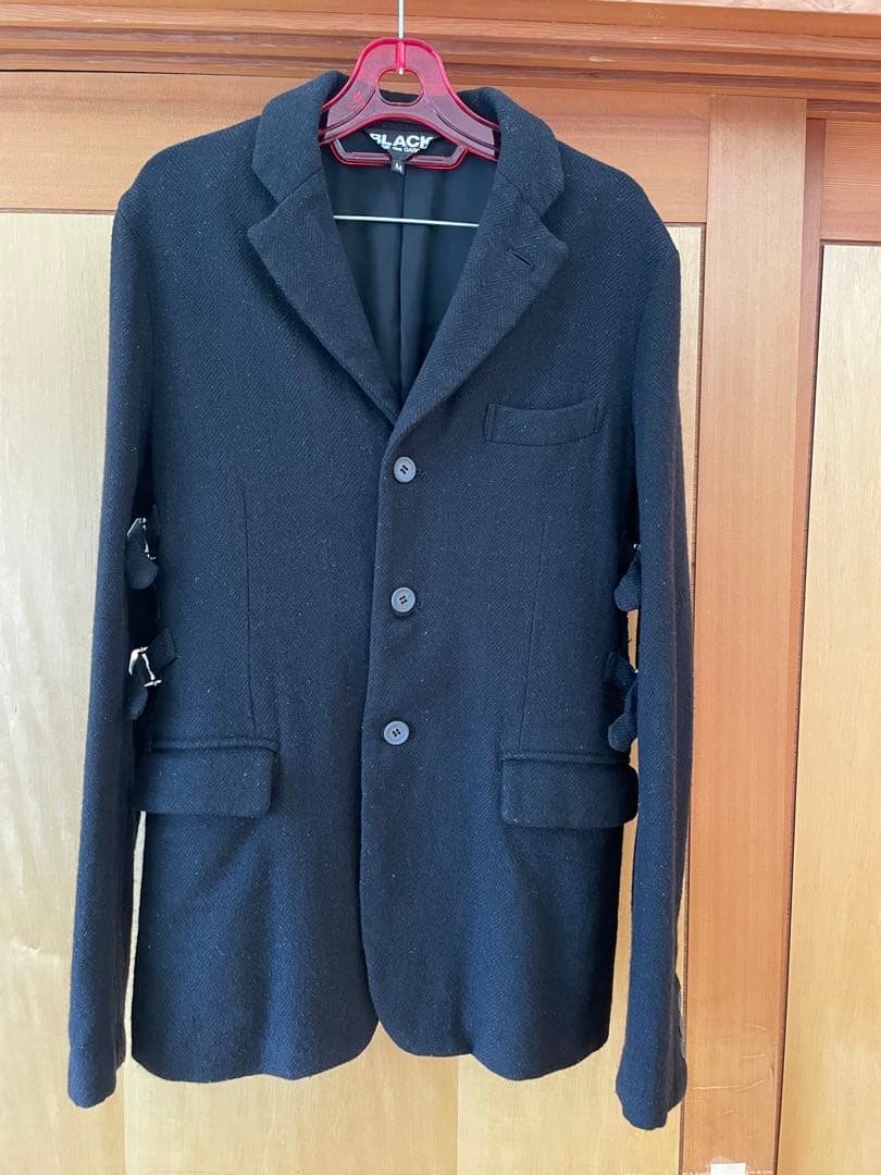 コムデギャルソン黒 テーラードジャケット