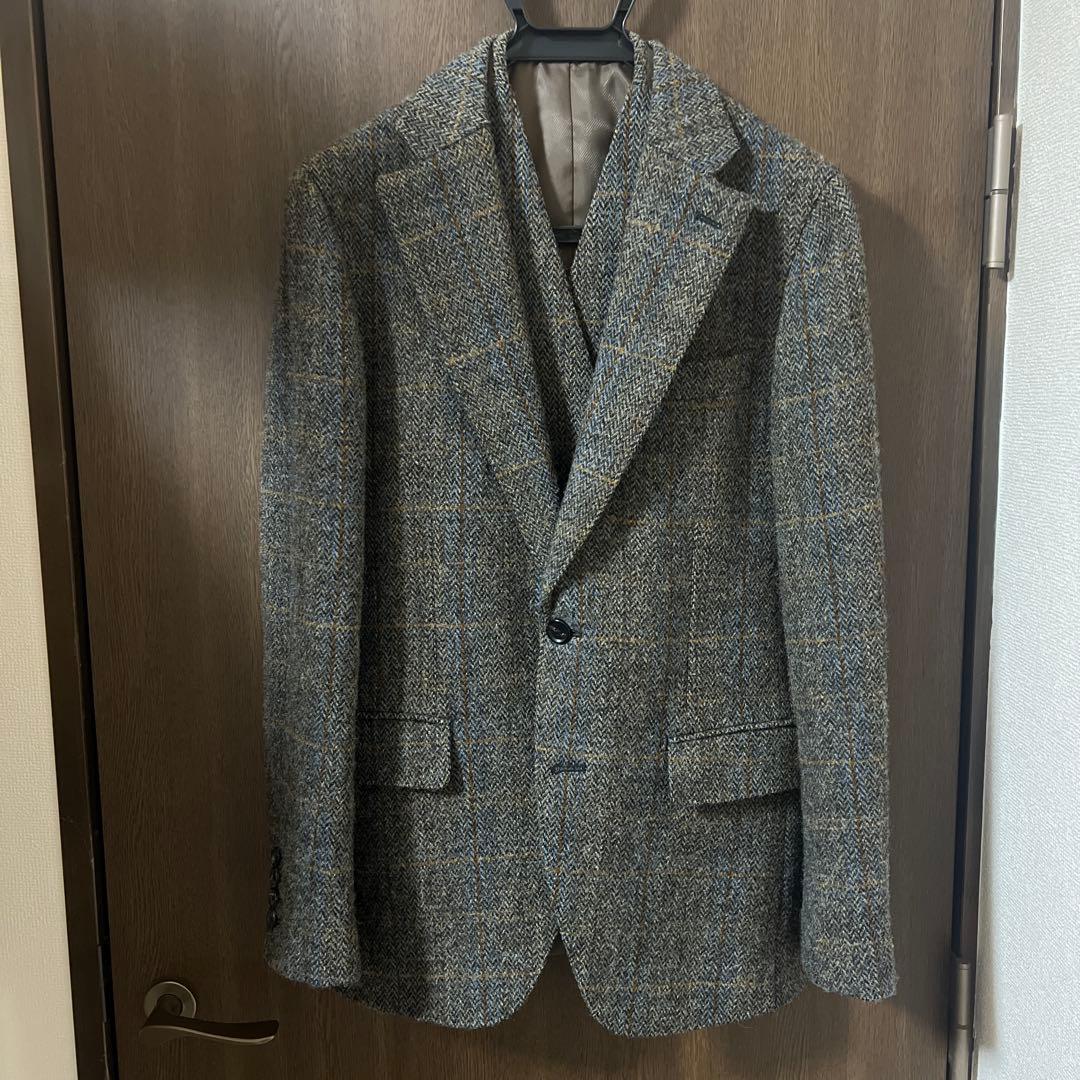 ハリスツイード　ジャケット　ベスト